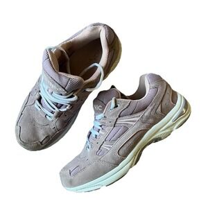 Vionic Women's 23Walk Suede‎ Mauve Sneakers, Size 8 WIDE